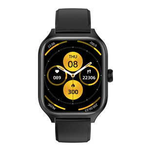 Cross-Border New Gt90 Smart Watch Bluetooth Call Amoled410*502 Curved Screen Blood Oxygen Heart Rate Watch