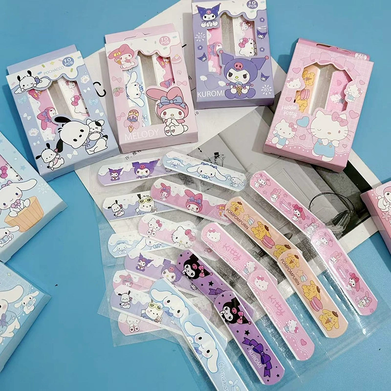 Sanrio, children's waterproof breathable band-aid for students, 10 pieces