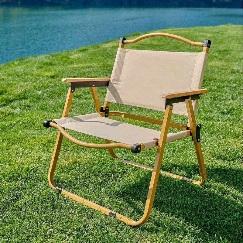 Outdoor Folding Chair Portable Picnic Kermit Chair Ultra-Light Fishing Stool Camping Beach Chair Table and Chair Set