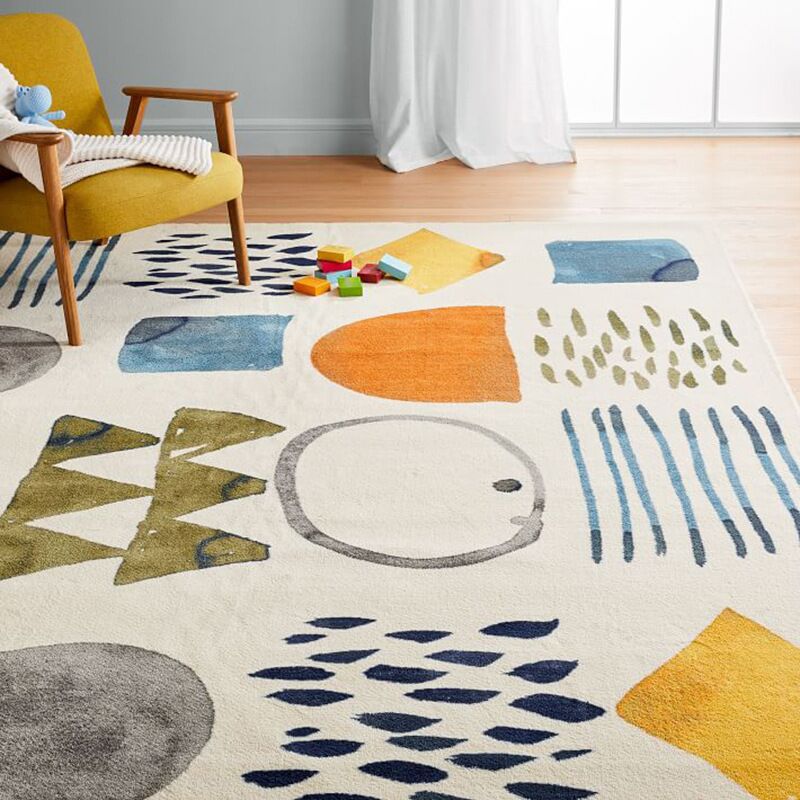 Cute modern carpet for living room for home use