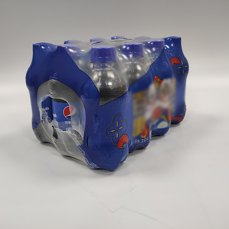 Spot al por mayor PE película retráctil película de embalaje de bebidas película termorretráctil caja Tetra Pak botella de cole película de plástico bolsa retráctil