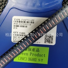 ST�ȿ� ZM4731A �������O�� ZM4731APF-M 4.3V 1W LL-41 ԭ�b