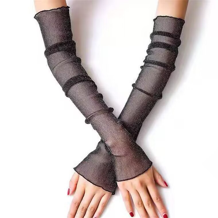 Lace silk summer sleeves