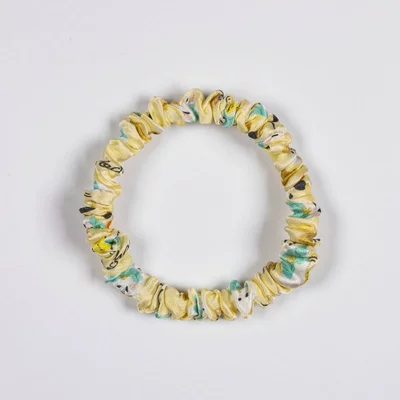 Silk Hair Ties 1cm Hair | Saç üçün rezinlər - yellow-bottom-map-16-mmi