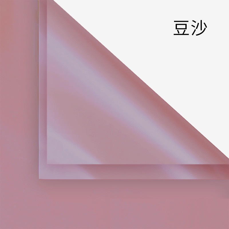 Nuevo papel de embalaje de luz dorada mágica de dos colores de doble cara impermeable papel de regalo de flores de Navidad en stock