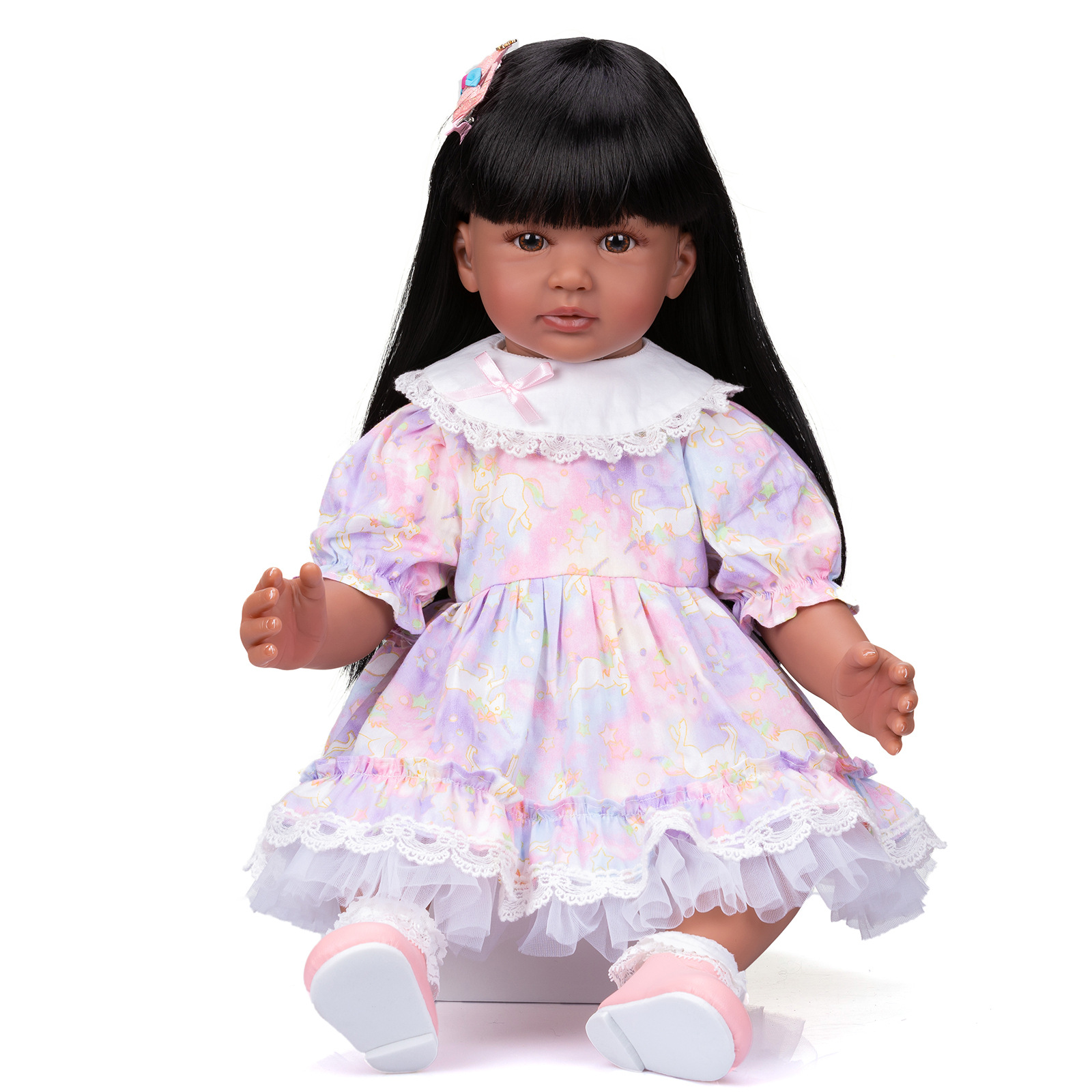 60cm simulación niña princesa muñeca niño transfronterizo e-commerce suministro de una pieza de entrega