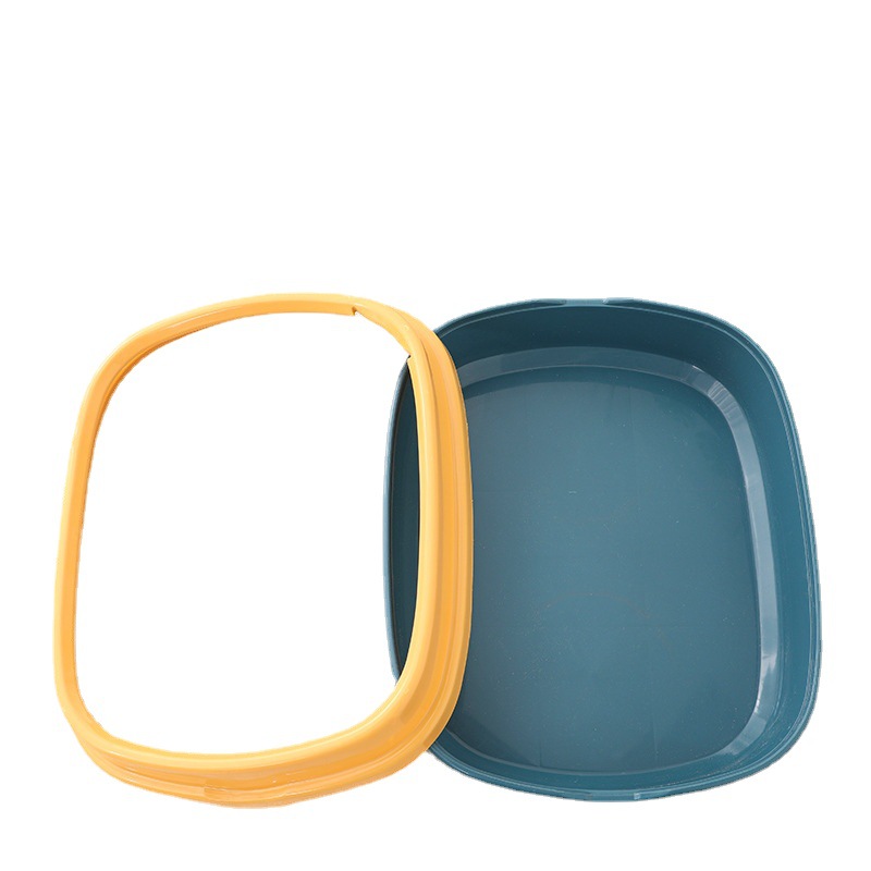 Caja de arena para gatos gran casa semicerrada estilo serie caja de arena para gatos inodoro suministros para mascotas al por mayor venta caliente transfronteriza