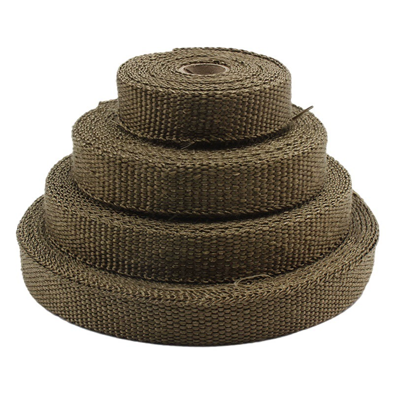 Выхлопная труба автомобиля Мотоцикл ткань против ожогов лямка Звукоизоляционная губка противопожарная защита от ожогов банановый хлопок для бездорожья