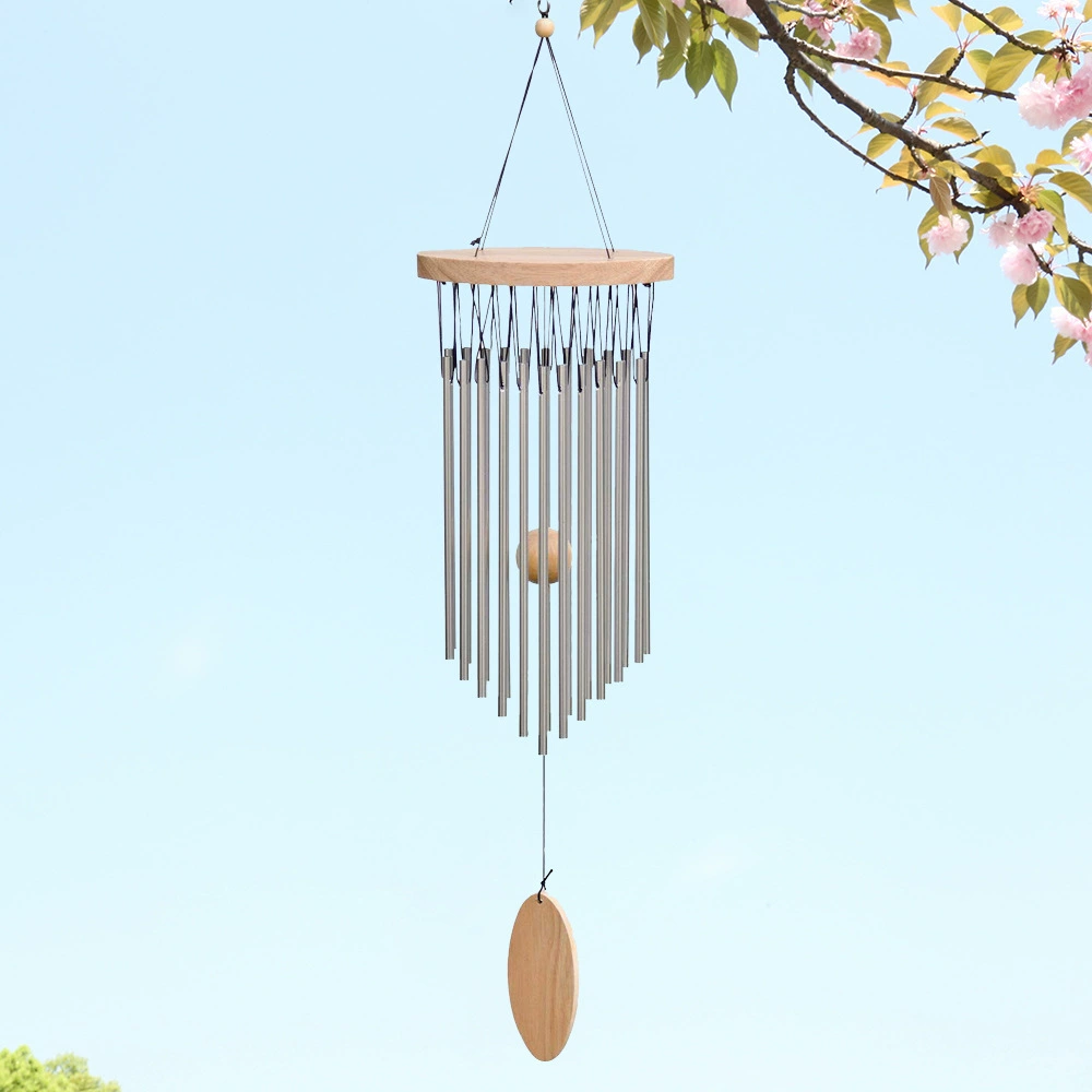 Европейские и американские взрывы 22 трубки металлическая твердая древесина алюминиевая трубка трансграничные колокольчики креативный домашний интерьер креативные Подвесные Подарки