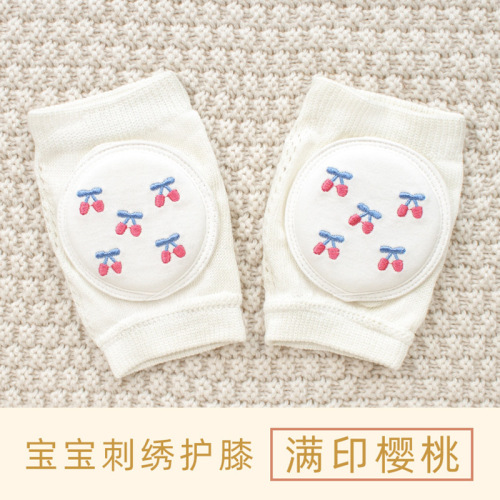 Children's knee pads for newborns, learning to walk, anti-fall, summer thin baby crawling protective gear, unisex elbow protector magic tool