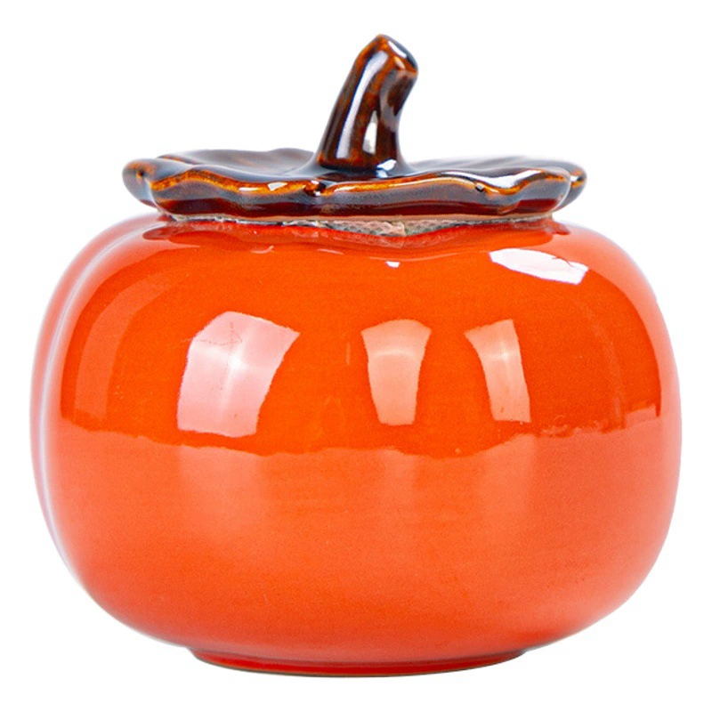 Прямая поставка с фабрики Банки для чая с хурмой все идет хорошо, креативные конфеты, чайные банки, бытовые портативные герметичные влагостойкие банки