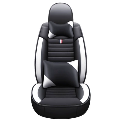 cover main and auxiliary driver single — Seat cushion, seat cover - black-and-white-single-seat-deluxe-edition-general