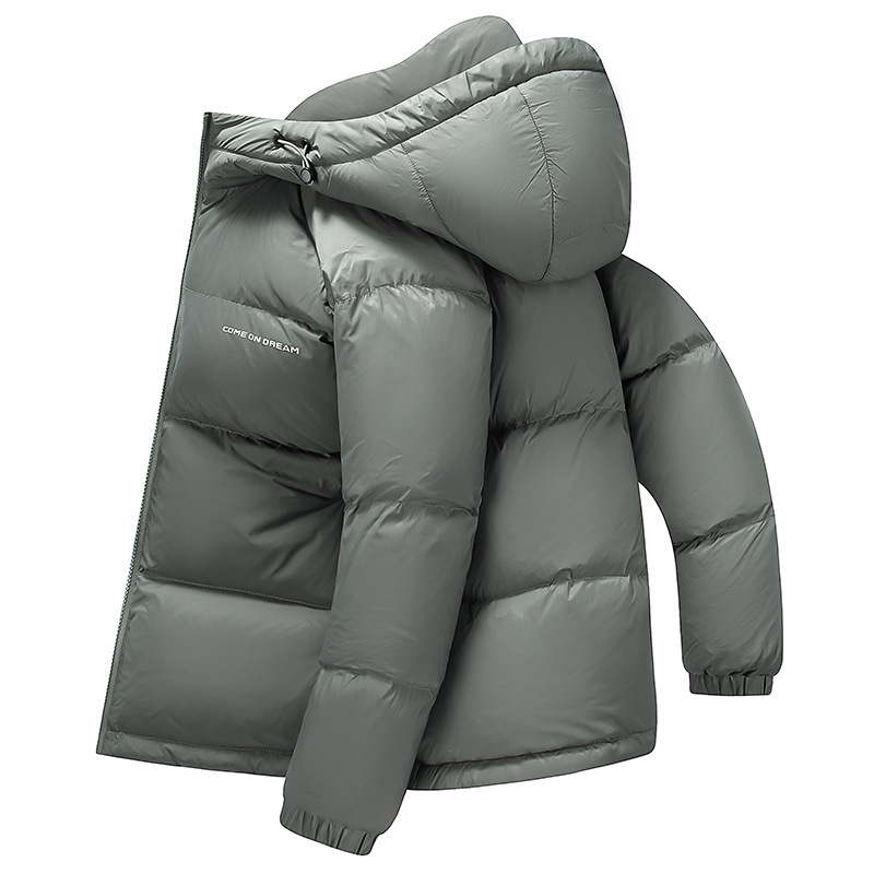 Men's Hooded Down Jacket For Winter Warmth Casual Style_voghion.com