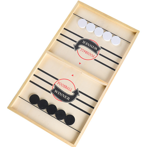 Dandanqi parent-child interactive fun wooden two-person battle toy children's educational catapult game board game