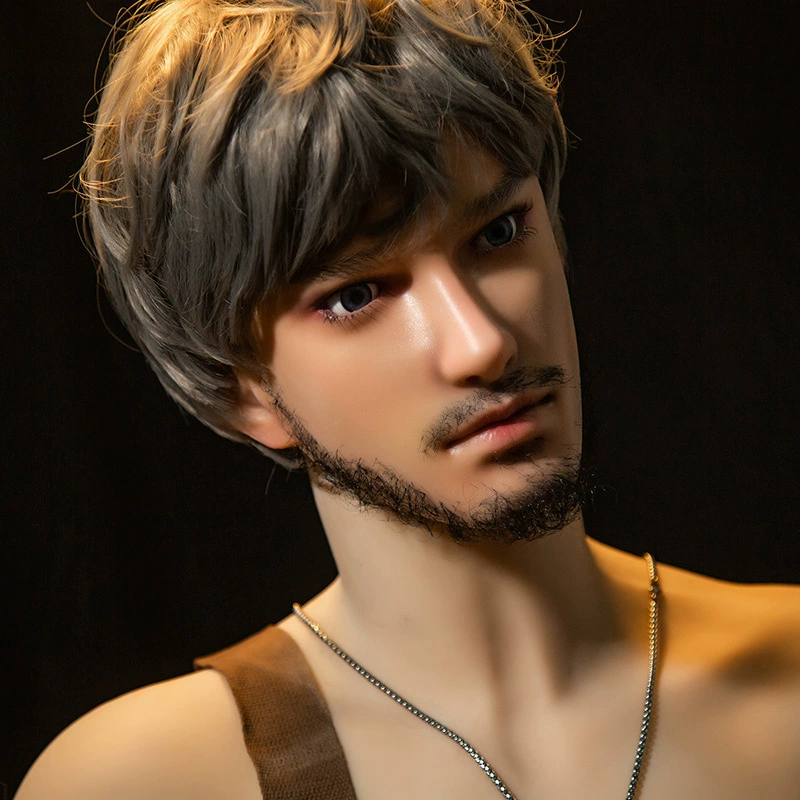 Cross -border women with the whole body of the whole body solid silicone male doll gay real adult sex anus can be inserted into the masturbation device