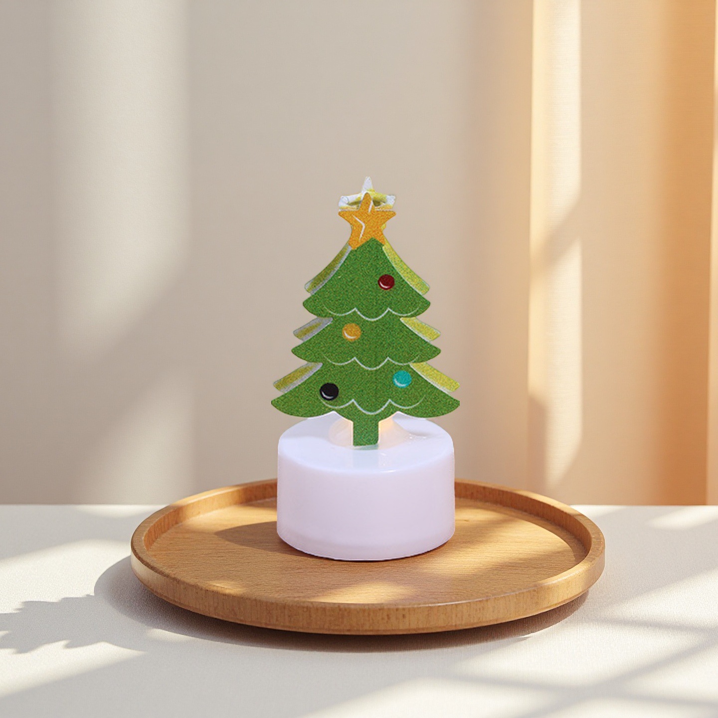 Lámpara de Vela Electrónica LED Hierro, Decorativo, Luz Cálida, para Navidad