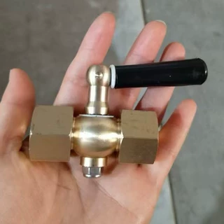 定制黄铜二通旋塞阀高压柱塞阀加厚M20*1.5仪表阀高压旋塞阀