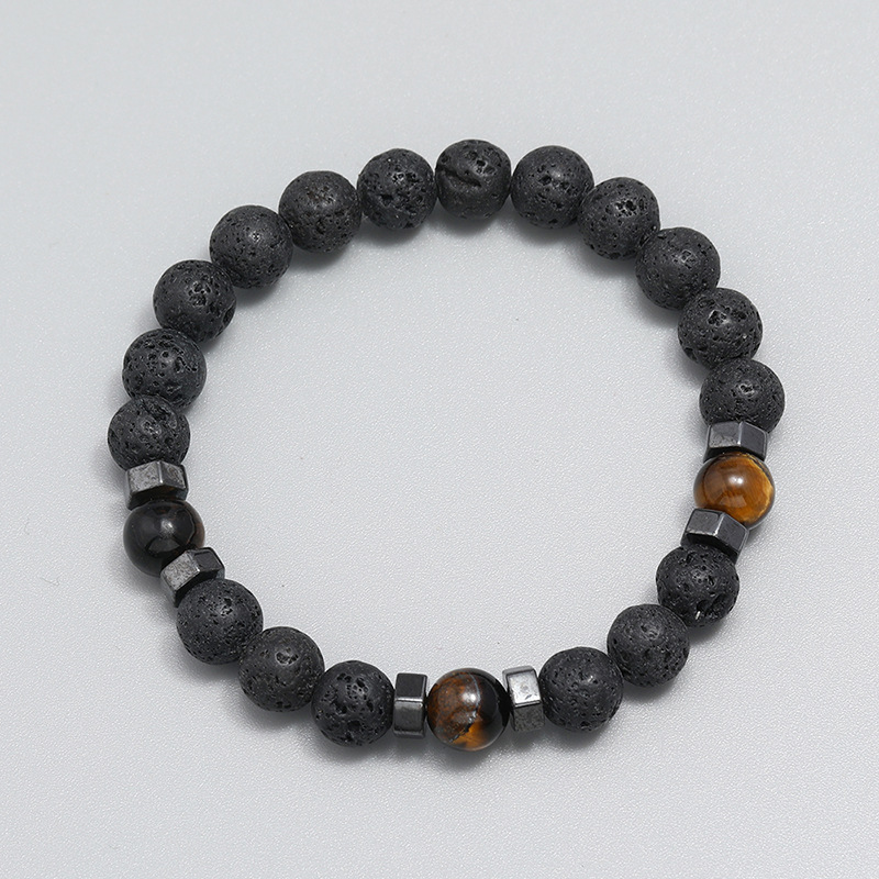 wholesale jewelry retro volcanic stone bracelet nihaojewelry