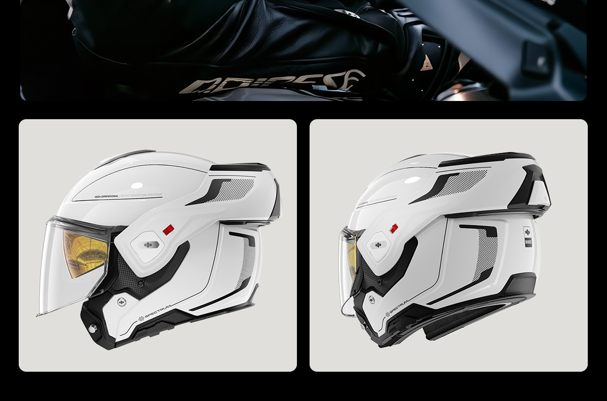 Two Little Bees Motorcycle Safety Helmet for Men, Flip-Up Open-Face Helmet, All-Season Sun Protection Full-Face Helmet, Cruising Retro Safety Helmet