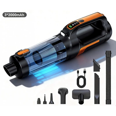 Handheld Small Wireless Vacuum Cleaner – Tozsoranlar - lb-126-brushless-vacuum-cleaner-small-floor-brush-black-black-and-orange-decorative-parts-111v