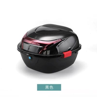 Electric Vehicle Trunk Thickened Motorcycle trunk - xl-travelers-trunk-key-style-black