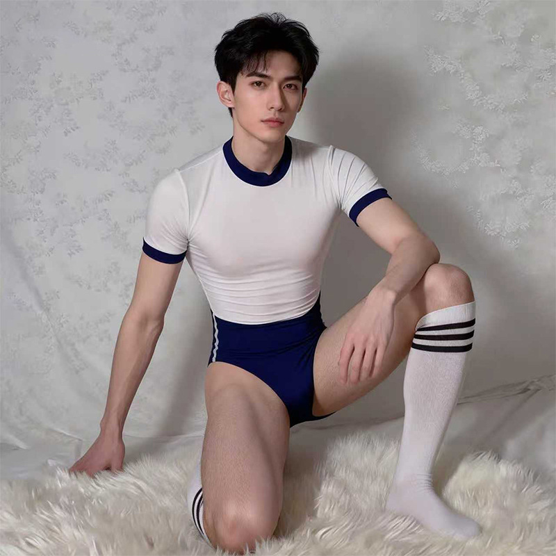 Lobe's New Sexy Lingerie Japanese School-Style Men's Swimsuit One-Piece Outfit Tempting for Small Chest Hot and Spicy Style Wholesale