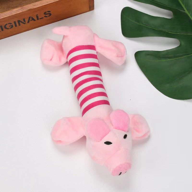 Fabricantes de juguetes de peluche para mascotas de maíz de peluche perros cervos cerdos osos peluche muñecos sonidos juguetes Amazon