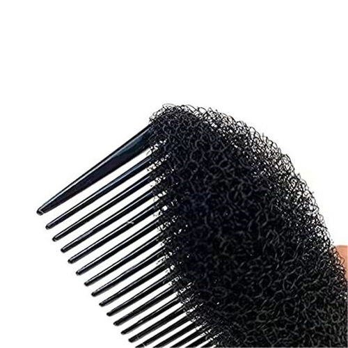 New temperament princess head hair booster hair comb sponge fluffy hair pad hair device fluffy sticker insert comb wholesale