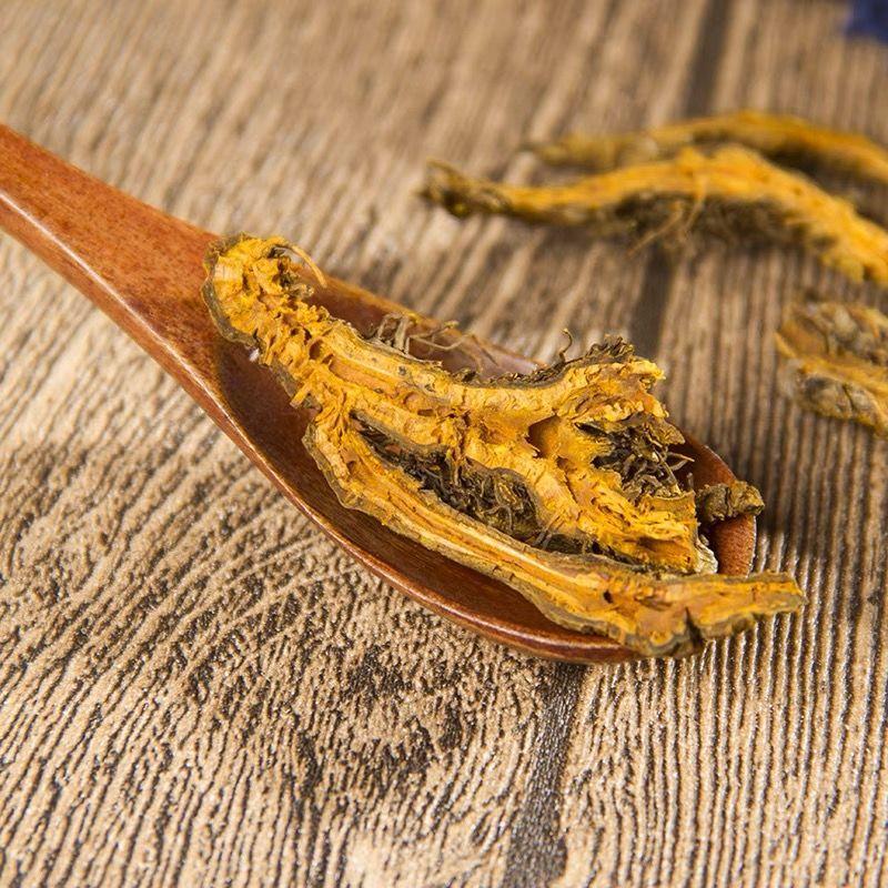 Huang Lian Coptis Root Slices 500g Dried Chinese Herbal Tea Ingredient Natural Sun Dried specifications