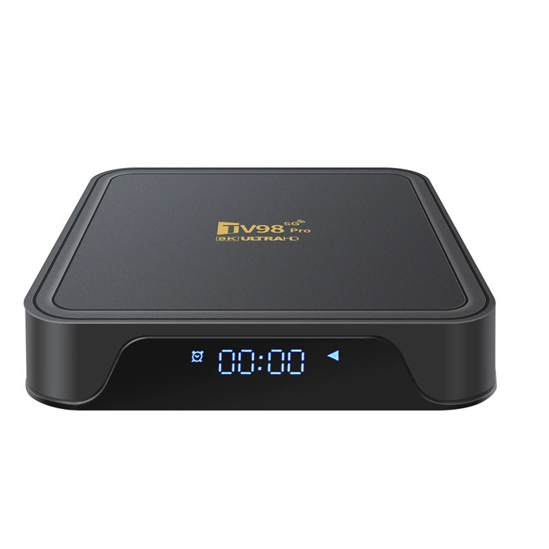 Приставка для ТВ Foreign trade TV98PRO 8K HD 60fps, ТВ-бокс, 5G Wi-Fi, Bluetooth, голосовой пульт