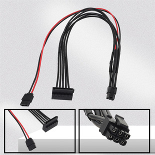 �m�ô��� Inspiron 3670 ̨ʽ SATA �Դ��  ��С6PIN���mini 6p