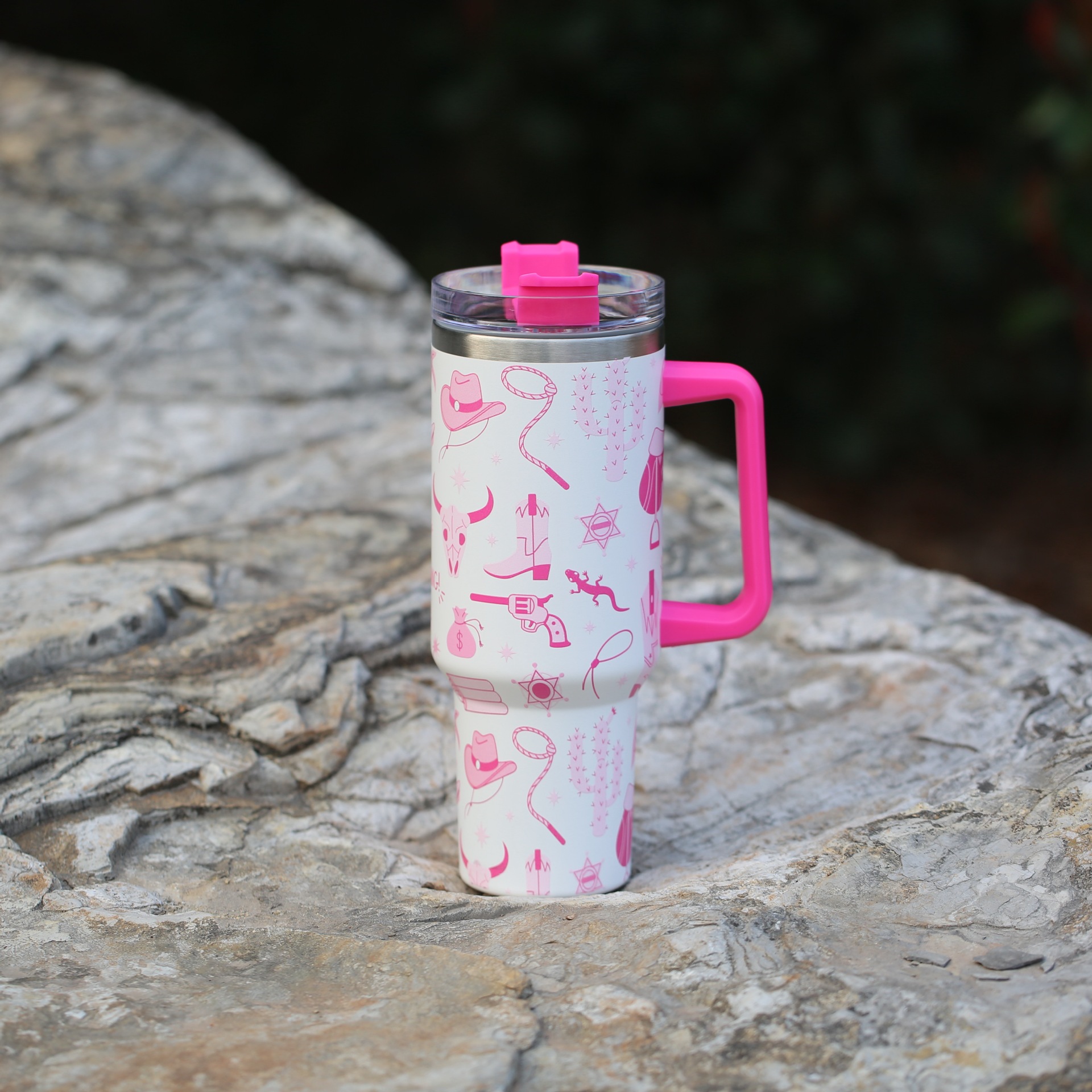 Cute Letter 304 Stainless Steel Water Bottles 1 Piece display picture 10