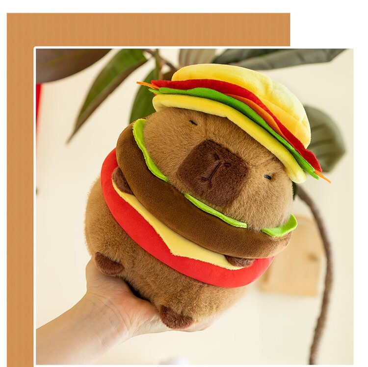 832g Weight Stuffed Animals & Plush Toys Toys Type 1 Piece Quantity PP cotton Material Capybara Pattern Children Unisex Gender Cute Style Children Unisex Capybara PP Cotton Stuffed Animals & Plush Toys 3
