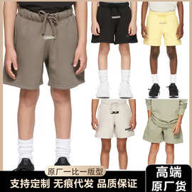 22款FOG Essentials儿童亲子装字母反光标短裤休闲裤