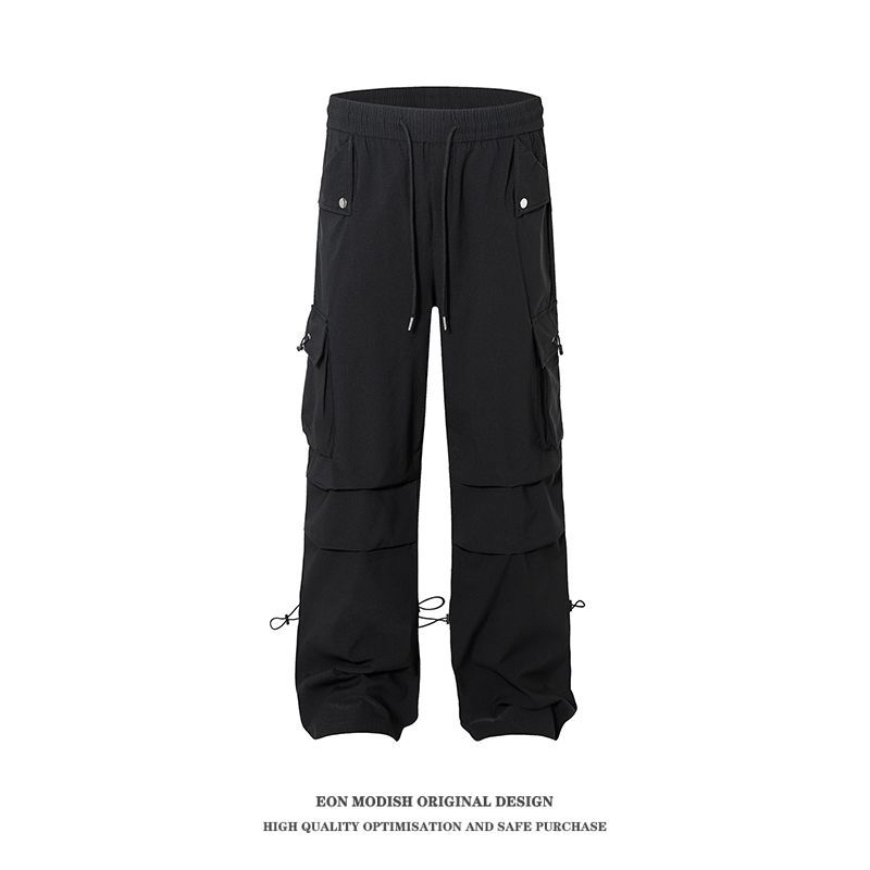 YON MODISH Vêtements pour hommes 2024 Automne Nouveau produit American Street Trendy Polyvalent Loose Casual Pantalon de travail_voghion.com