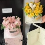 手工情人节波点新品花盒