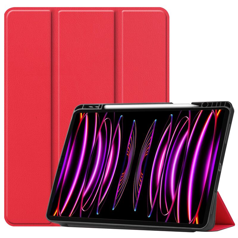 Suitable for [New Product] iPad Pro 12.9 2022 Custer Tpu Pen Tray Stand Protective Cover