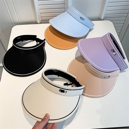 2024 Hat Women's Sun Protection Sun Hat New Large Brim Sun Protection Hat Sports Summer Face Covering UV Fisherman Hat Wholesale