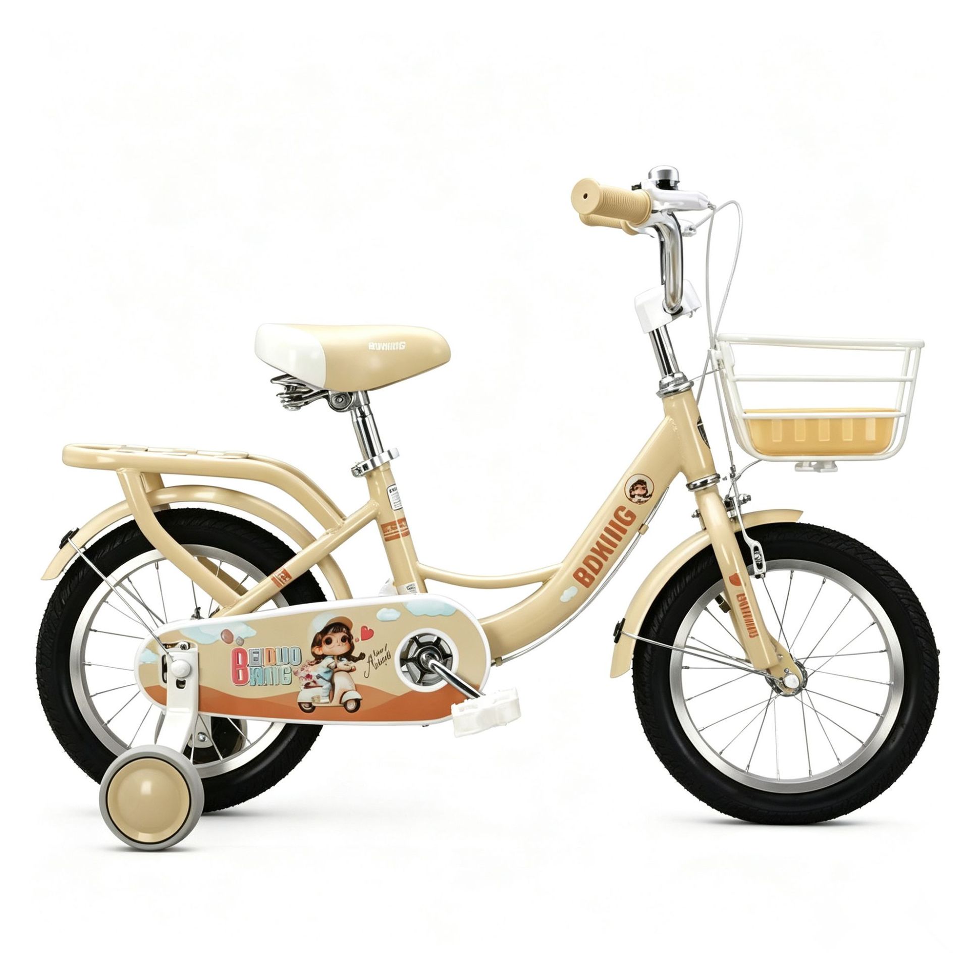 Bicicletas infantiles de 3 a 6 años para niños y niñas con ruedas auxiliares 12 / 14 / 16 / 18 "bicicletas