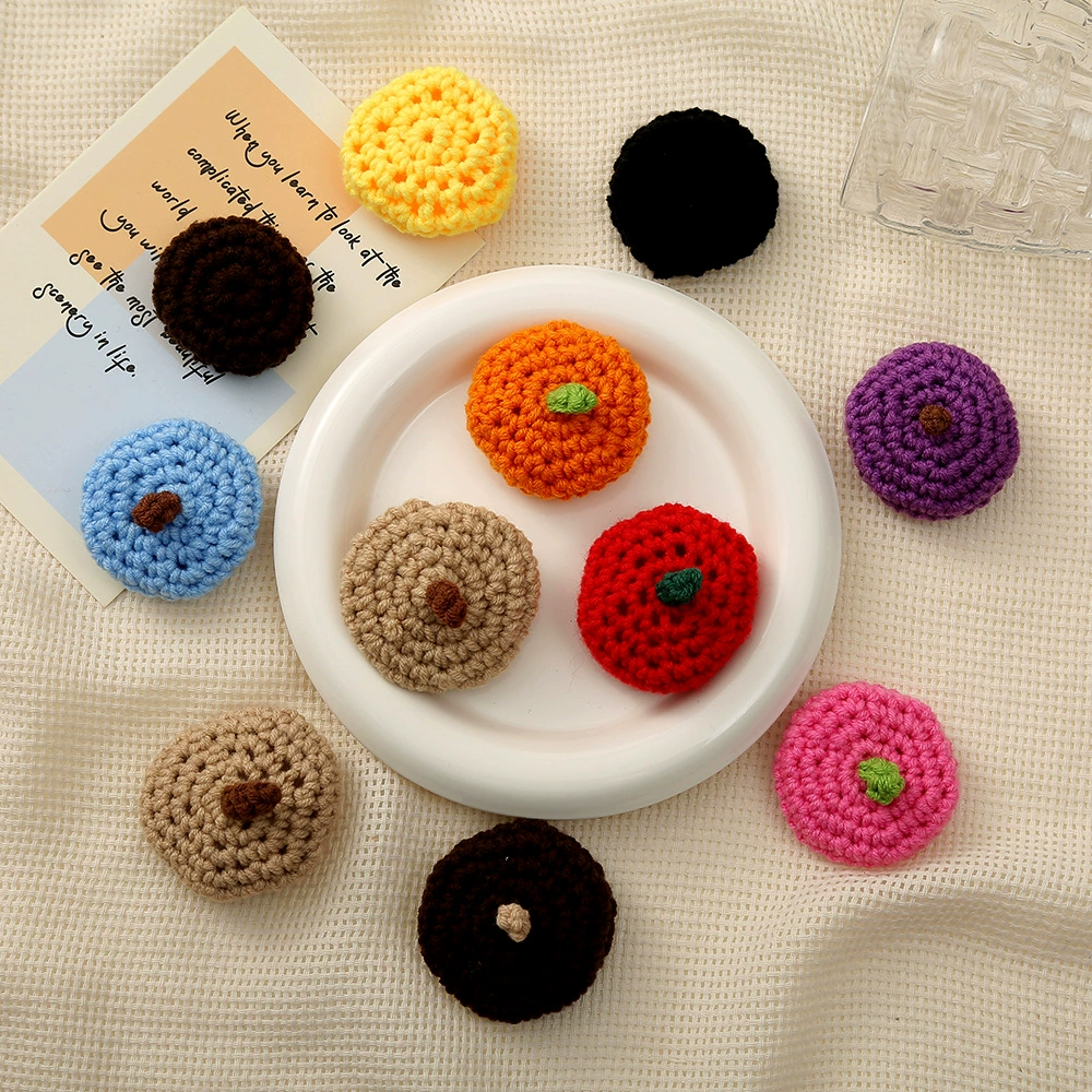 Woolen crochet, small hat, knitted beret, doll, accessory, new collection, handmade