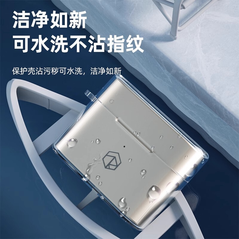 弱水時砂オープンフリーグローバルバージョンヘッドフォン保護カバーTPU Bluetoothヘッドセット透明保護ケースに適しています。|undefined