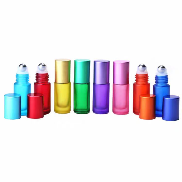 5ml no logo roller bottle with 8 steel balls