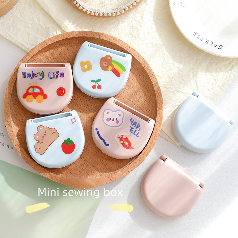 Nordic style mini household sewing box set small sewing handmade…