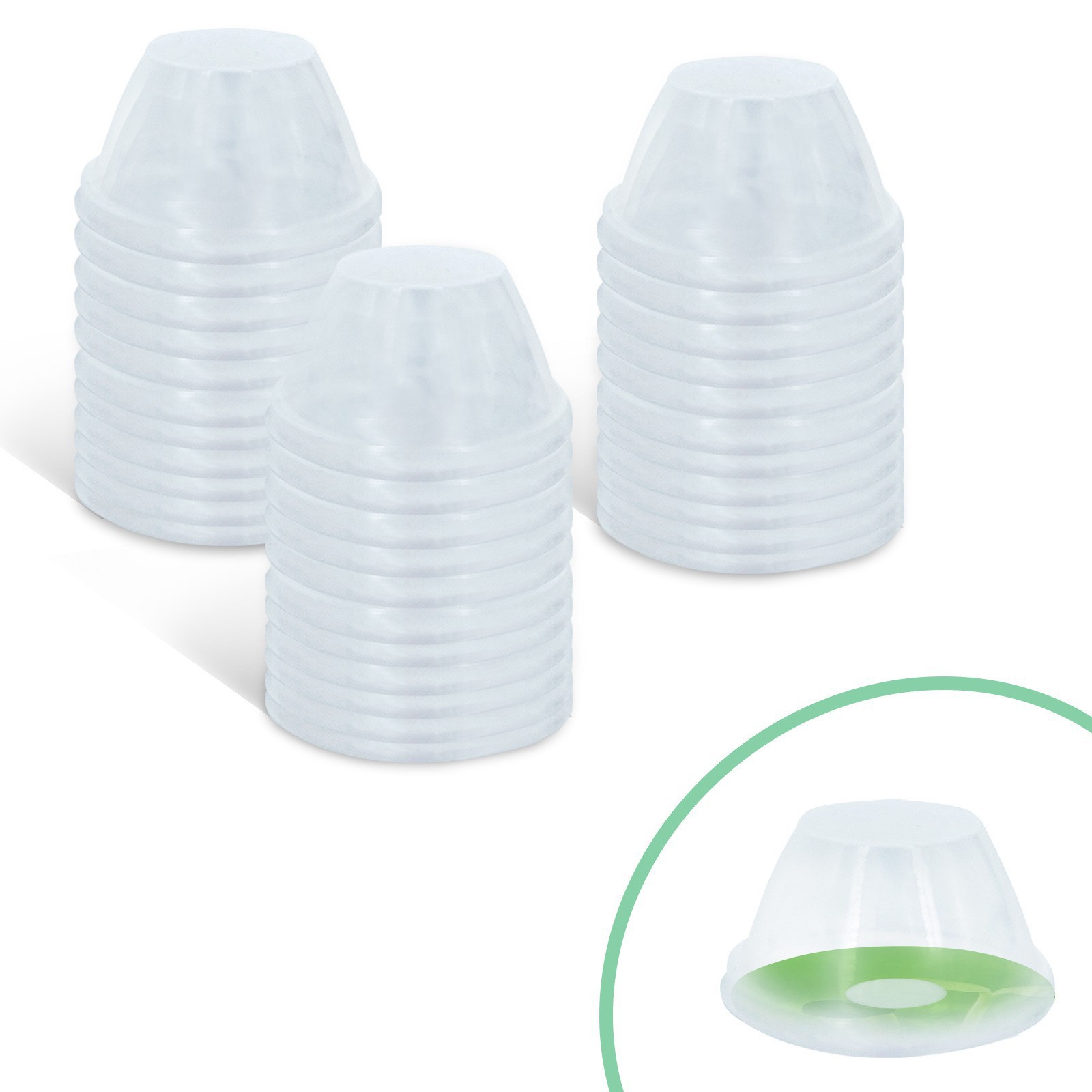 Cesta de crecimiento planta plantar traje sin suelo cultivo plántulas bloque adecuado para aerogarden hidropónico máquina de cultivo