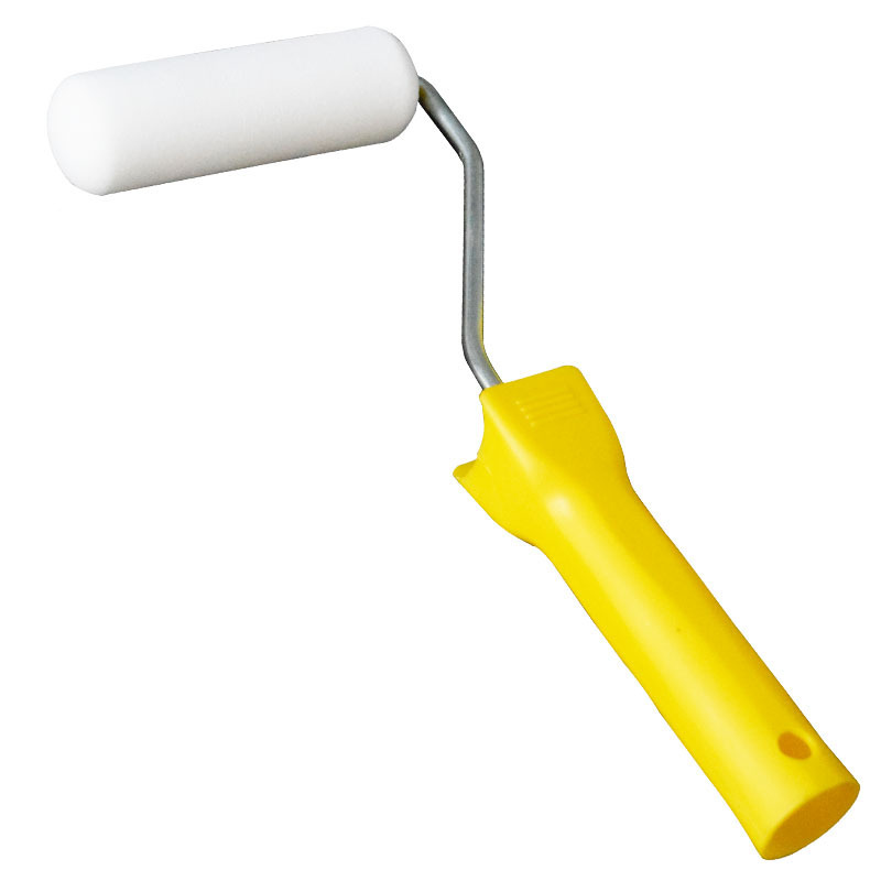 Huade Cepillo de rodillo de esponja de 4 pulgadas a base de agua aceitosa Cepillo de rodillo de esponja de 10 cm Herramienta de pintura