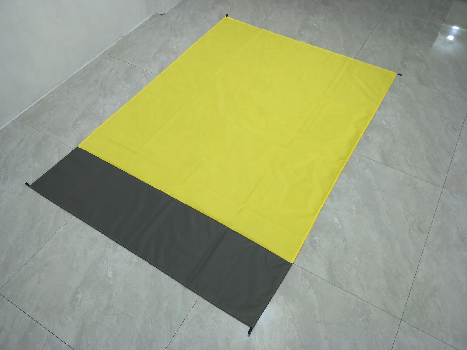 142*200cm 본체 노란색 + 진한 회색