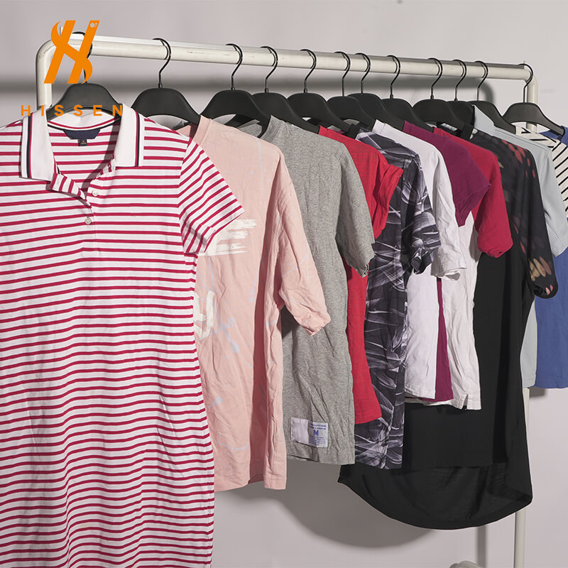 跨境出口罗马尼亚二手品牌衣服女装短袖上衣topusedbrandclothes