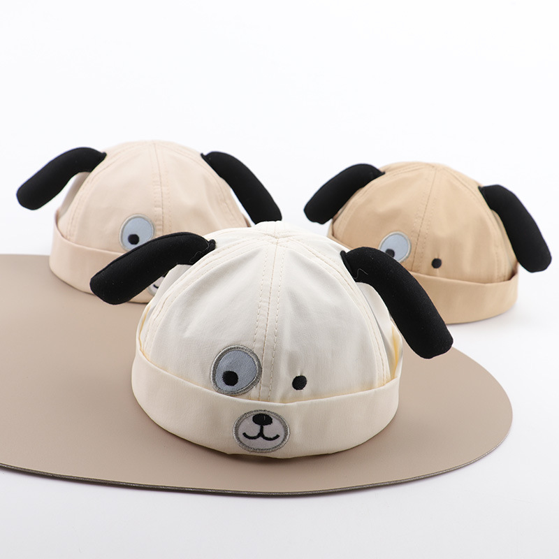 Sombrero para bebés primavera y otoño delgado super lindo animal para niños gorro de piel de melón bebé transpirable gorro de moda para niños