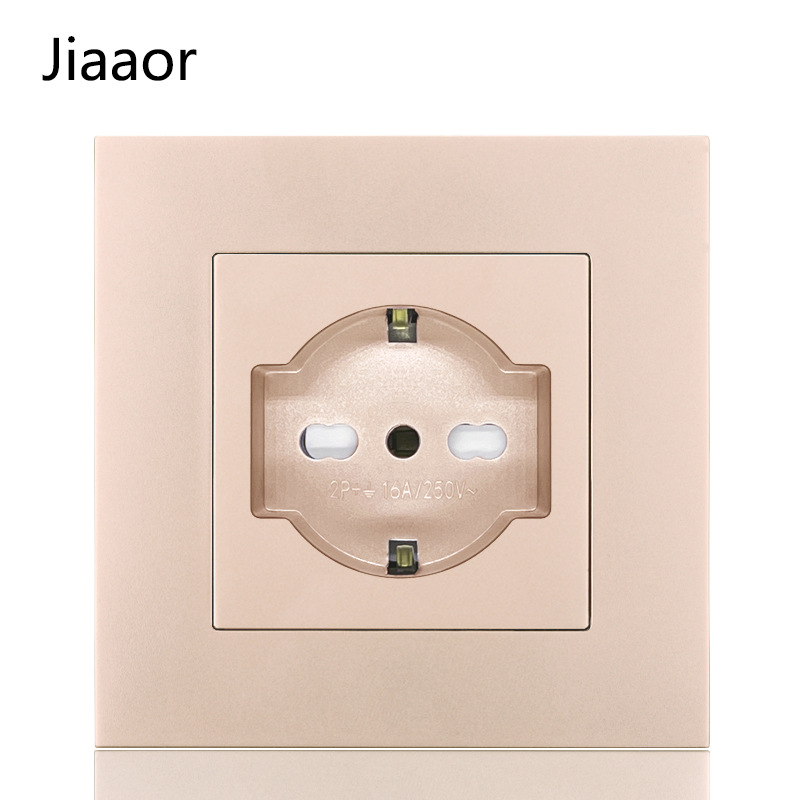 86-type European standard German Italian multi-functional 16A Italian specification Italian switch power supply socket panel hidden installation