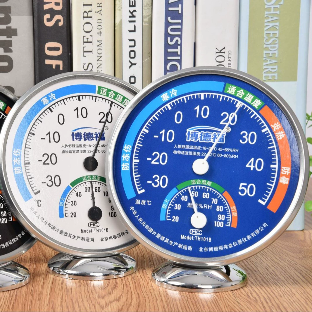 TH101A Внутренний и наружный термогигрометр производитель поставляет механические бытовые склады для аптек высокой точности настенный